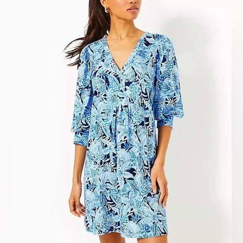NWOT Lilly Pulitzer Cass Dress -‎ MSRP $108 - Size XXS
